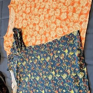 Bundle of 2 LuLaRoe Gigi fitted tops